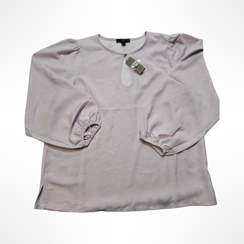 J. Crew Women's Blouse in Soft Lavender